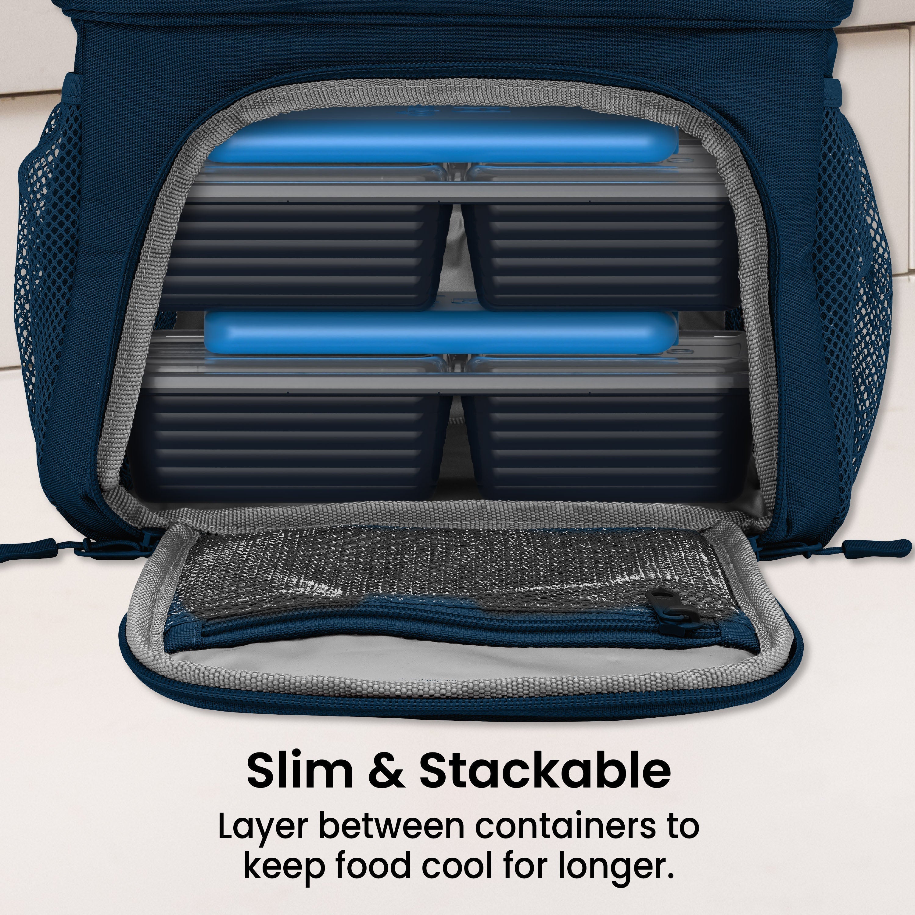 Bentgo Chillers Reusable Ice Packs (4-Pack)